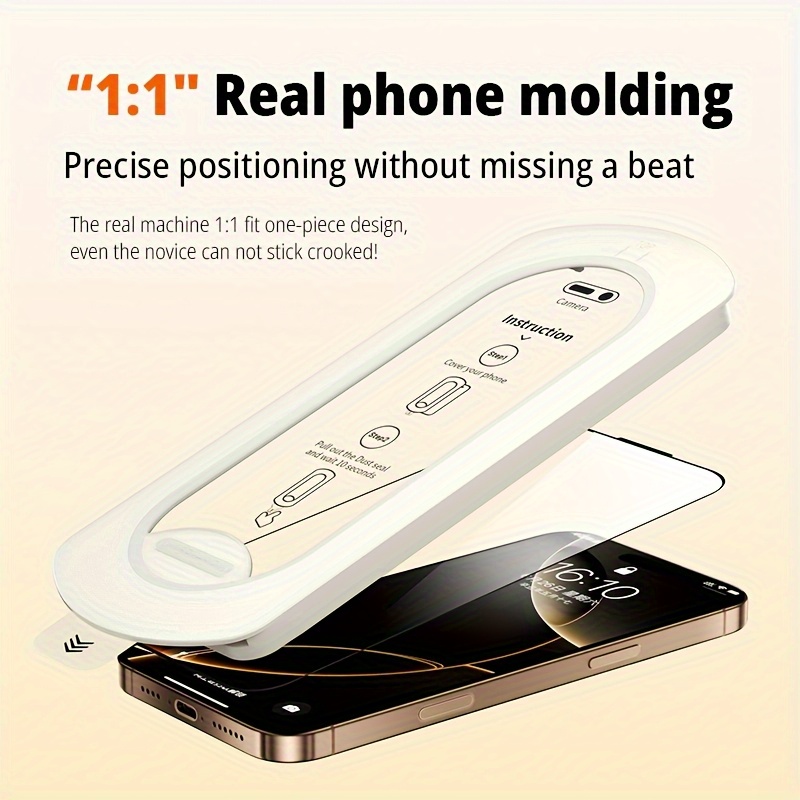 2 st. hd/privacy-skärmskydd för iphone 16 17 pro max 13 12 14 15 pro max 14 plus härdat glas med monteringsskydd