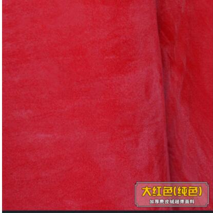 Auto Interieur Renovatie Kleurverandering Suede Gemodificeerde Plafond Onderhoud Mode Auto-interieur Kleur Veranderen Grondstoffen: red