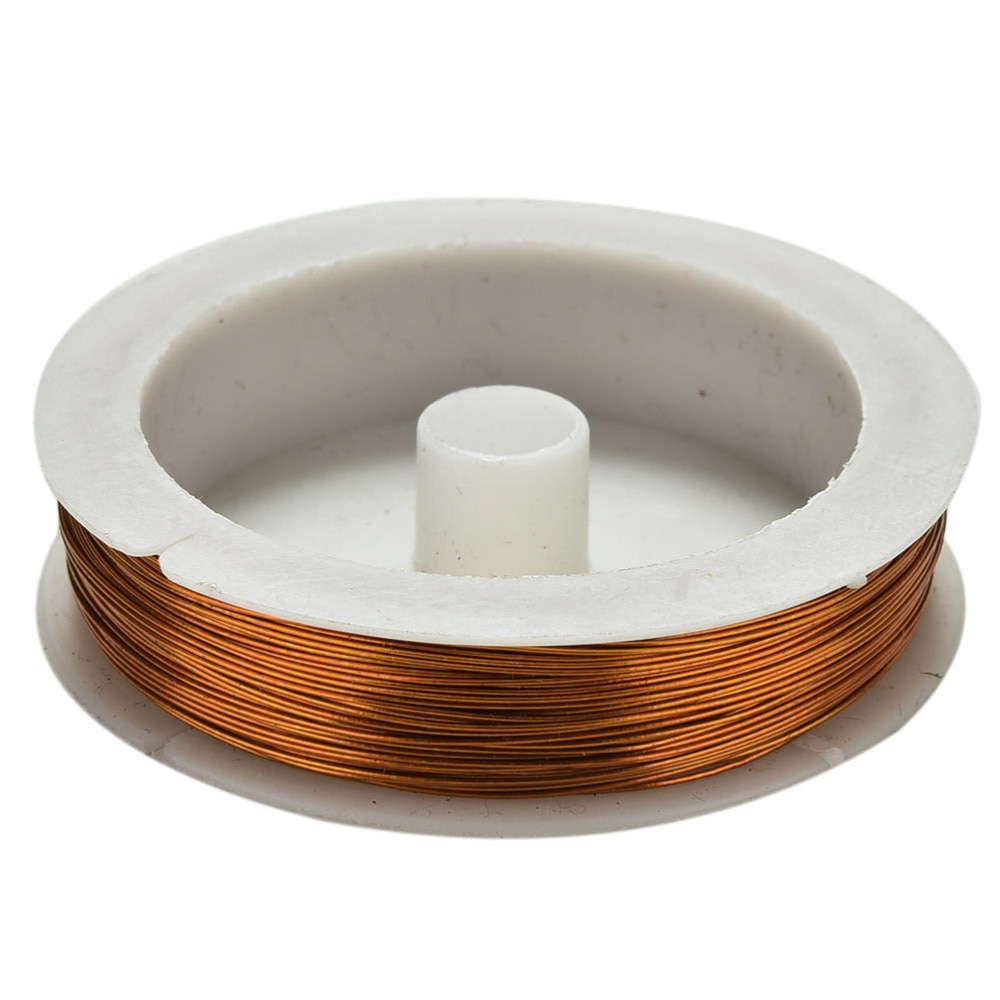 Fil artisanal en fer 0.5mm 40m | Bobine de mm, fil métallique doux pour bricolage de bijoux, guirlande de fleurs décoratives/aiguille à aiguille