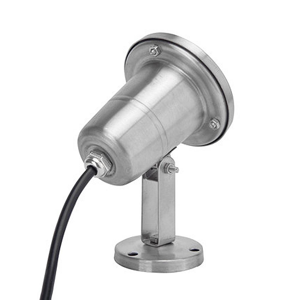 Rvs Anti-Corrosie Schijnwerper Lamp IP68 Waterdichte Rgb Led Onderwater Licht Voor Fontein Aquarium Zwembad 12V