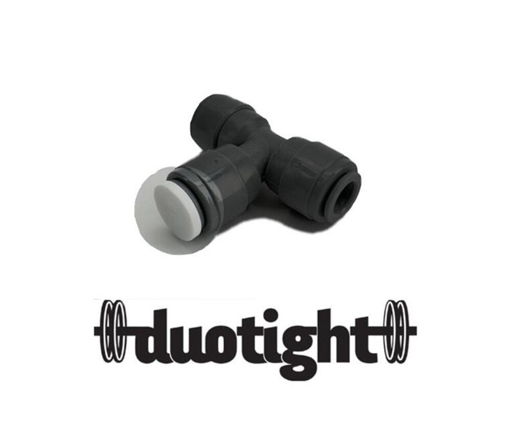 KegLand Duotight - Plugduotight de 9,5 mm (3/8") - 9,5 mm (3/8") Plug Pushfit Push-in Acessórios de conexão rápida de plástico