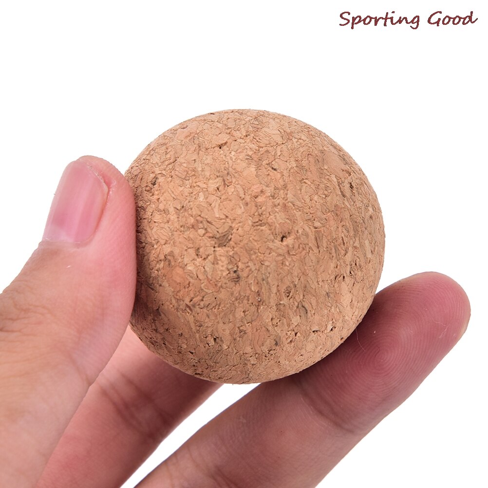 1PCS Cork Solid Wood Wooden Foosball Table Soccer Table Ball Football Balls Dia 36mm 1.42"