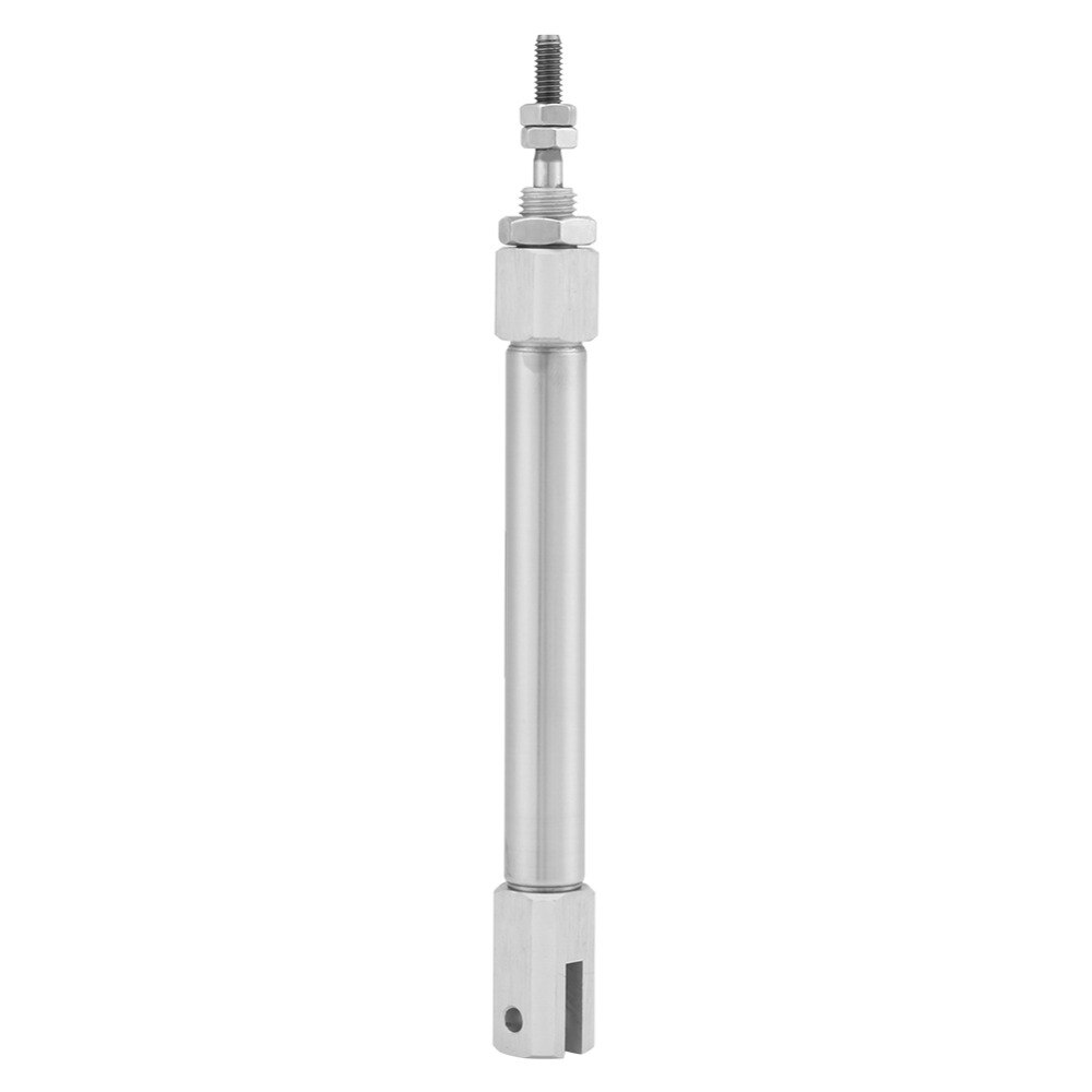 1pc Mini Stainless Steel Dual Acting Stoke 50mm / 2inch Air Pneumatic Cylinder imum 1Mpa