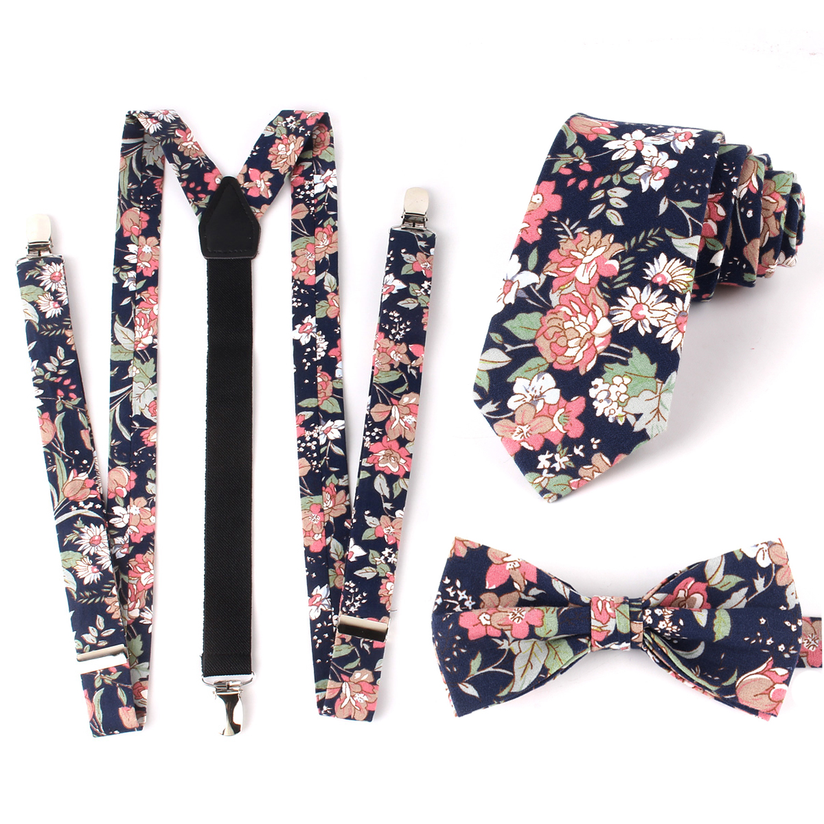 Bloemenbretels Verstelbare Elastische Bruiloft Bretels Jongens Bretels Bruiloft Accessoires Meisjes Jongens Bandjes Stropdas