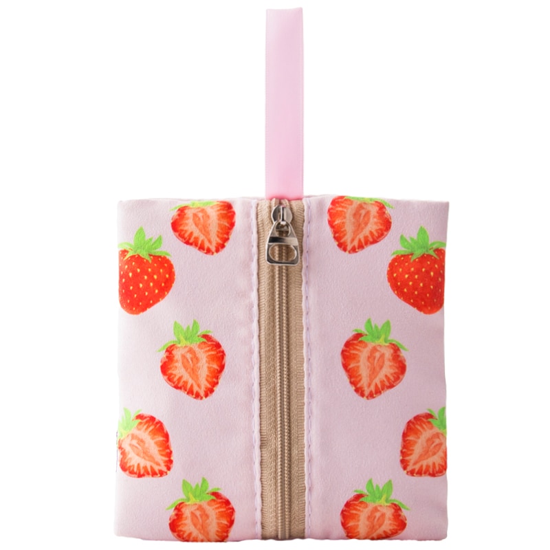 Porte-clés fille japon style coréen belle fruits motif portefeuilles clé pièce sac mignon carte sac à main