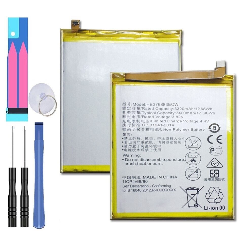 Bateria Para Huawei P9 Plus Vie-L09, Mpn Original Hb376883Ecw