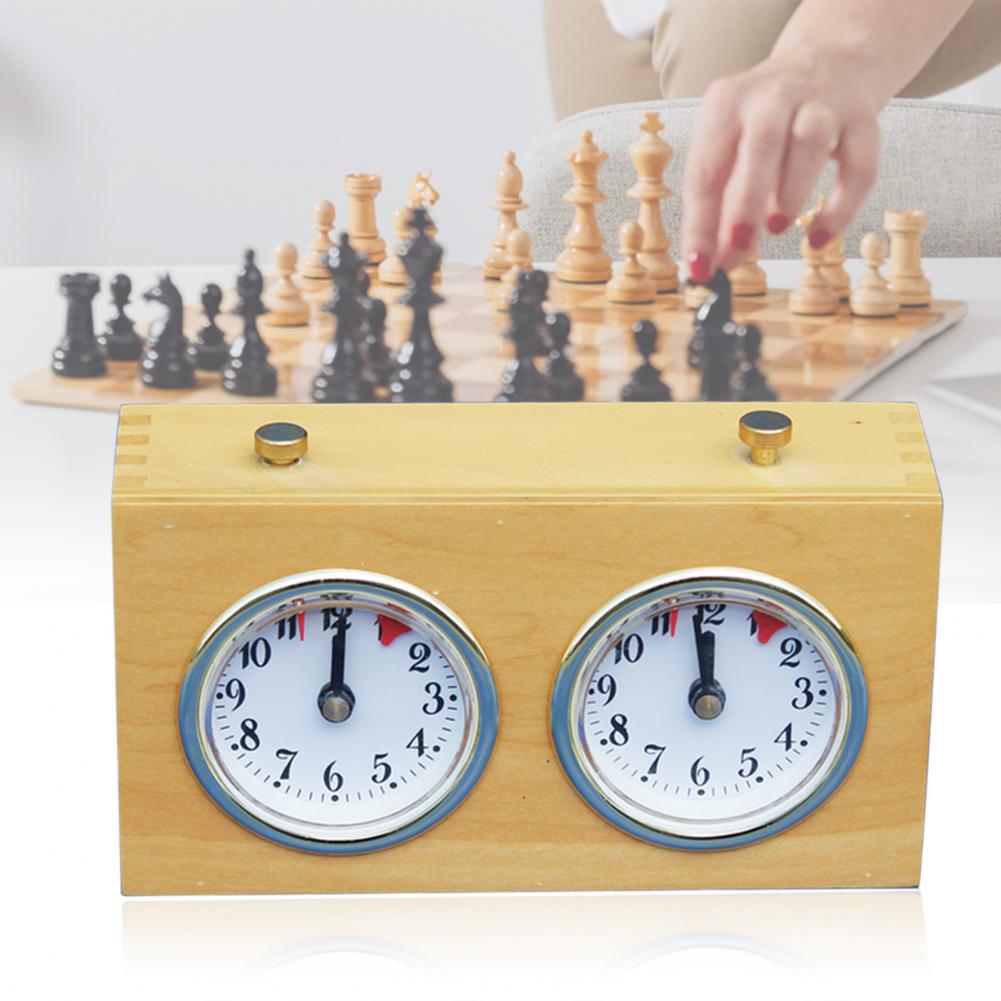 Chess Clock Easy-using Multifunctional Game Timer Vintage Chess Clock Home Chess Game
