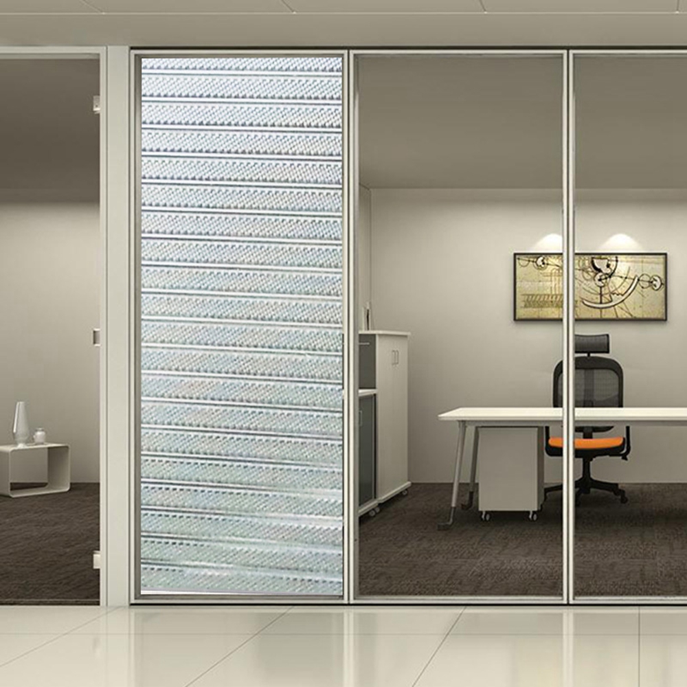 Sunice privacy fönsterfilm 2d frostat glas klistermärke hem badrumsfönster statiska glasfilmer anti-uv klistermärken 0.9*0.3/0.5m