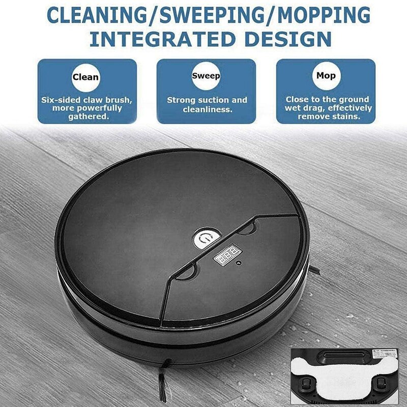 Intelligent Sweeping Robot Home Automatic Cleaning Machine for Home Automatic Cleaning(black)