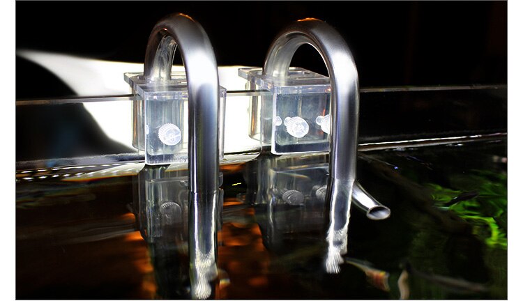 Lily jet pipe stainless steel inflow outflow fish water plant tank landscape aquarium ADA style