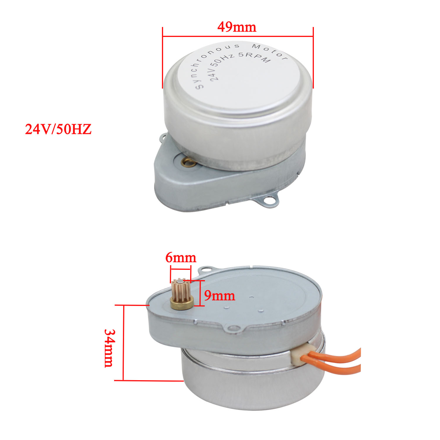 Motor Voor Volt Zone Klep Vervanging AC24V