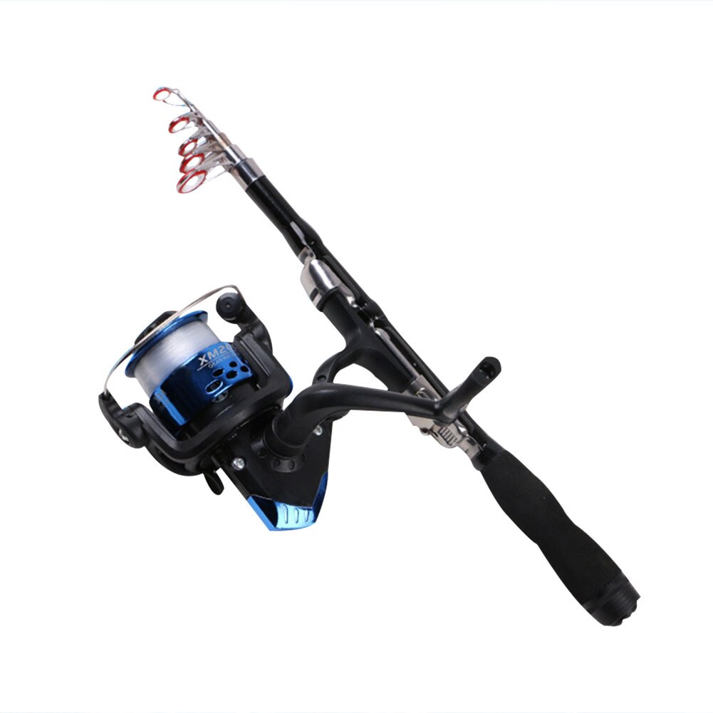 Ultra Short Fishing Rod Pole Telescopic Smooth Guide Ring Anti-slip Handle Portable for Anglers SCI88: 1.2m