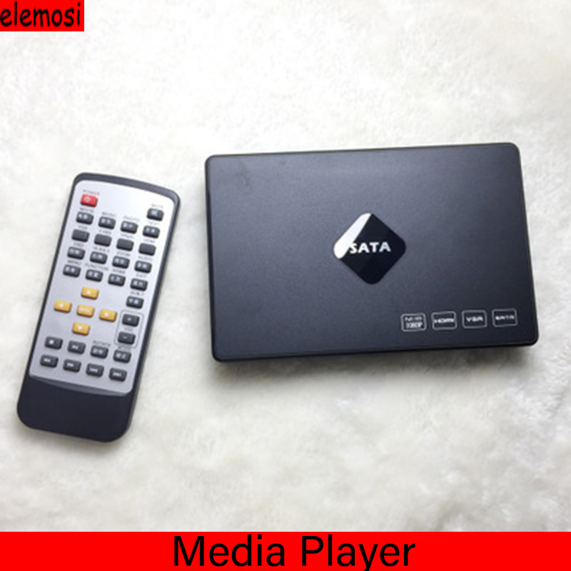 Mediaspeler volledig  hd 1080p ingebouwde mobiele harde schijven box 1080p hdmi hd-speler  f10 pal/ntsc met hdmi/av/usb/sd/mmc