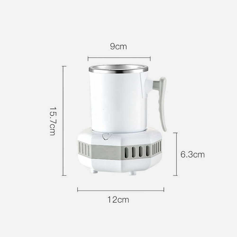 110V Home Office Smart Semiconductor Refrigeration Drink Fast Cooling Cup Cooler The switch is sensitive and easy to operate,