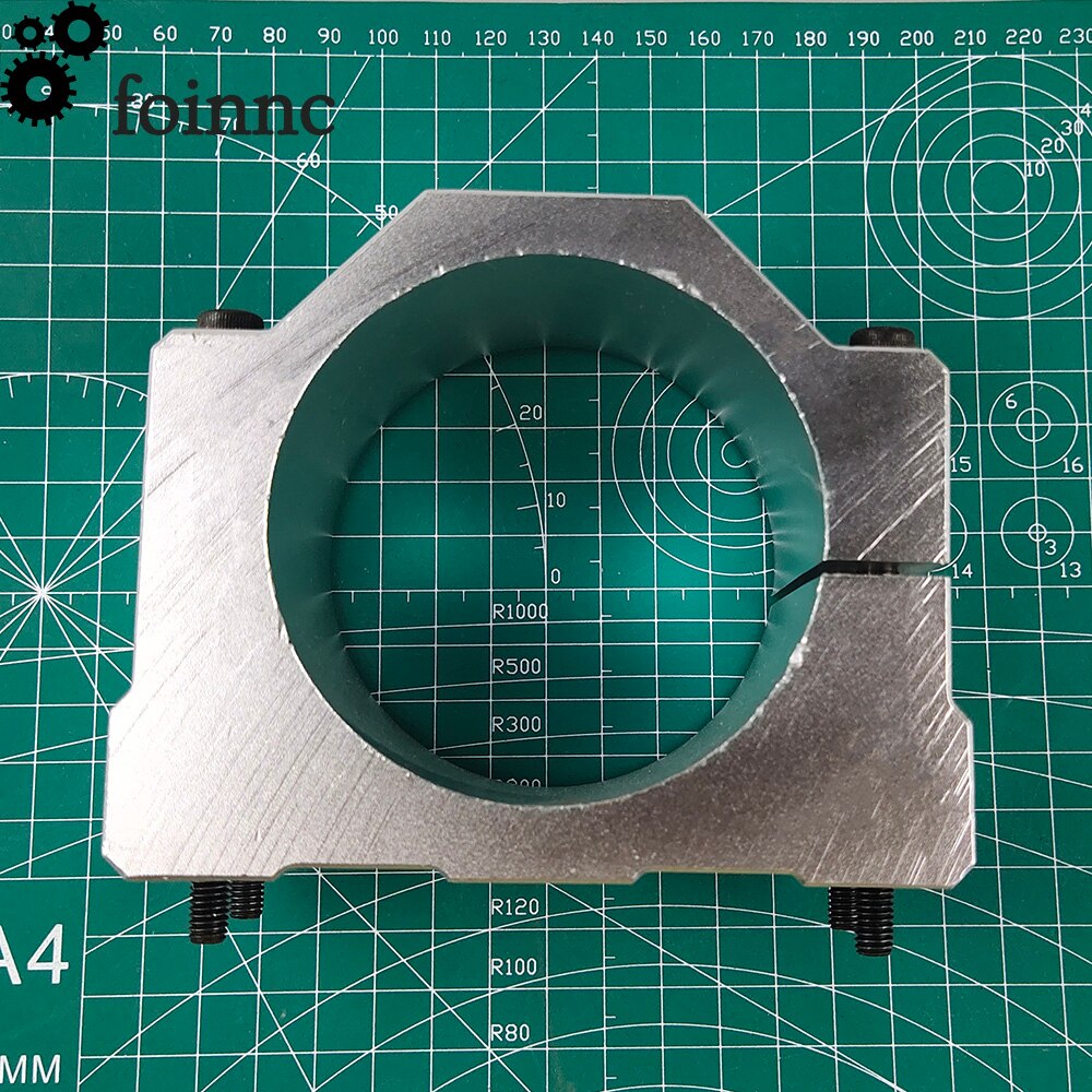 CNC broche montage 80MM support de montage CNC broche moteur montage 0.8KW 1.5KW fraise gravure machine broche