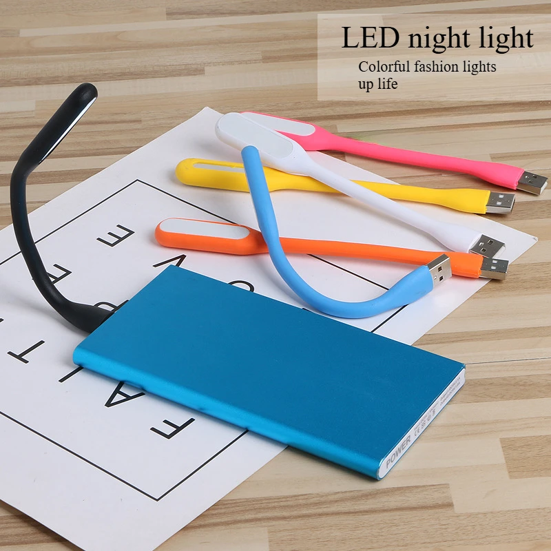 Creatieve Mini USB LED Draagbaar Nachtlampje Energiebesparende Bureaulamp Computer USB Interface Mini Licht
