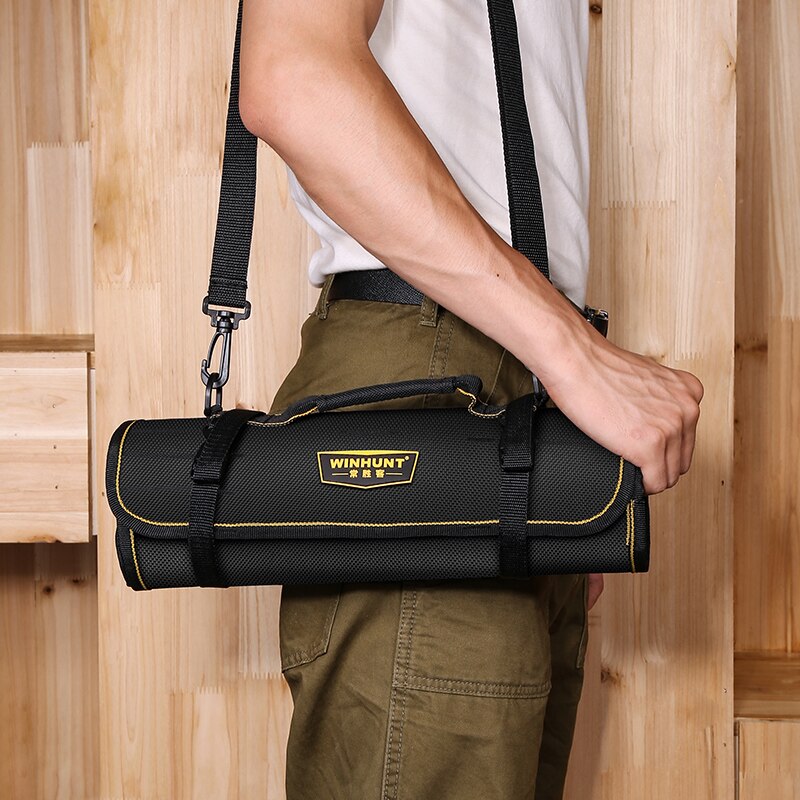 Technician Tool Bag Canvas Portable Bucket Waterproof Hand Tools Bag Organizer Roll Belt Bolsa De Ferramentas Tools Packaging