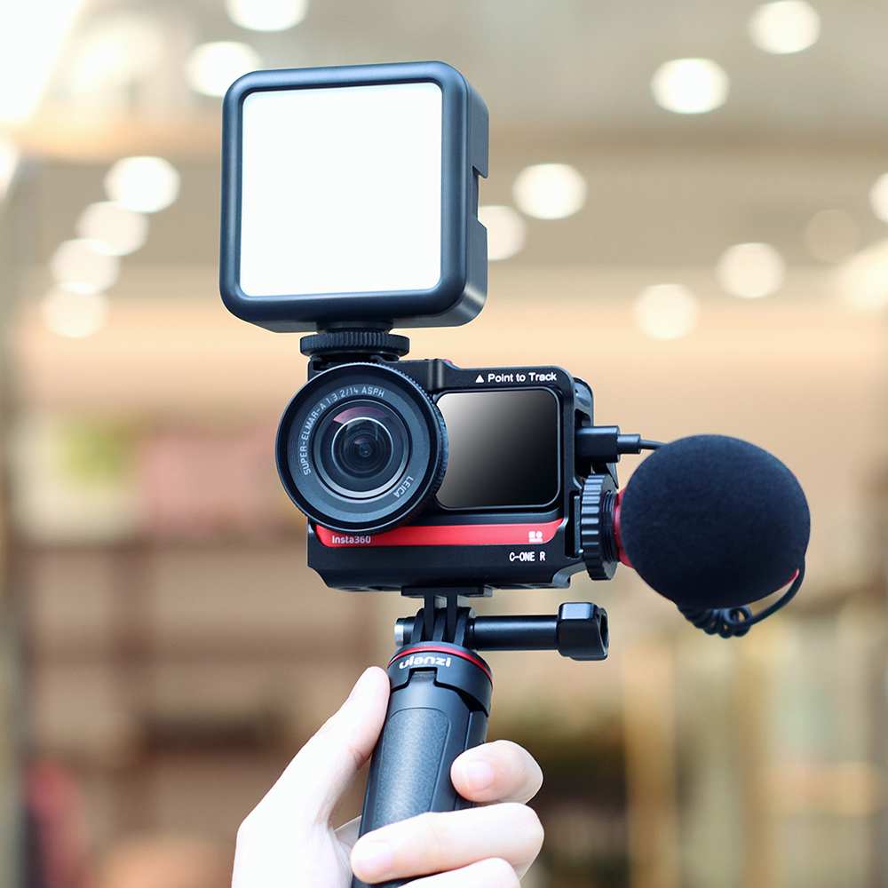 VIJIM VL81 3200k-5600K 850LM 6.5W Dimmable Mini Portable Vlog Fill Light LED Video Light With Cold Shoe Built-in 3000mAh Battery