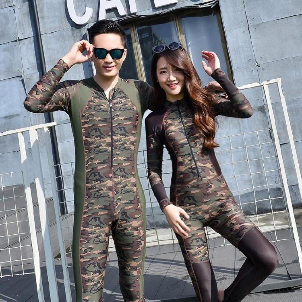 Kamuflaż para kombinezon do nurkowania dla dorosłych kombinezon do nurkowania dla dorosłych sunscreen-1858