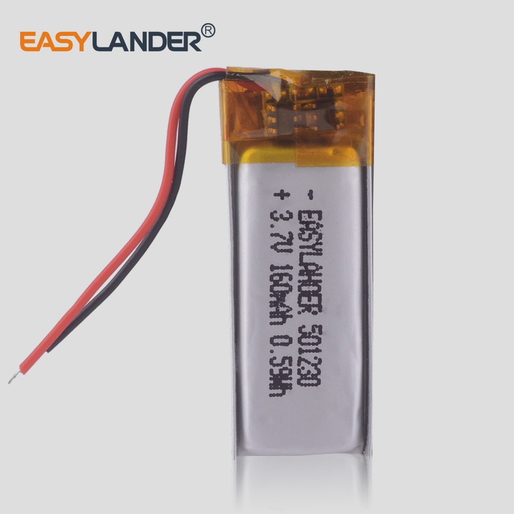 3.7V lithium polymer battery 501230 160MAH Replacement Batteries for Jabra BT150 Bluetooth Headset