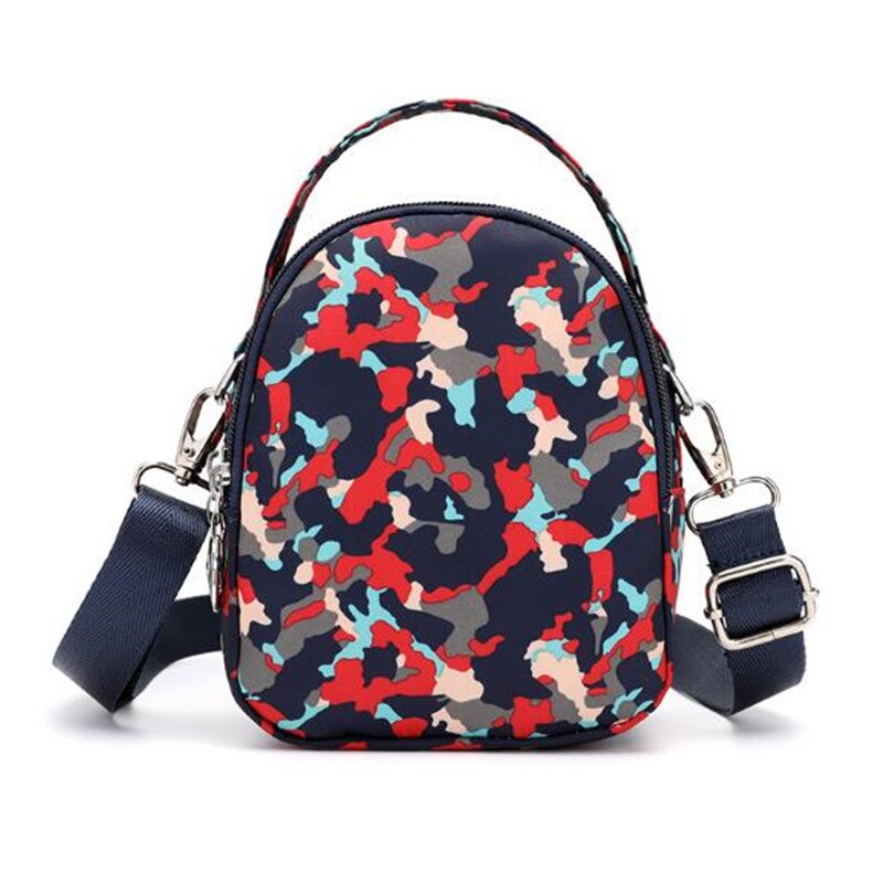 Moda mensageiro quadrado aleta para as mulheres saco de mão sacos do telefone móvel multi funcional esportes braço ombro crossbody pescoço bolsa