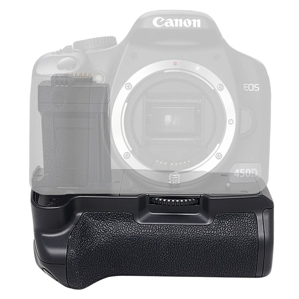 Mcoplus BG-450D Verticale Batterij Grip Houder Voor Canon Eos 450D 500D 1000D/Eos Rebel Xsi T1i Xs Camera Als BG-E5