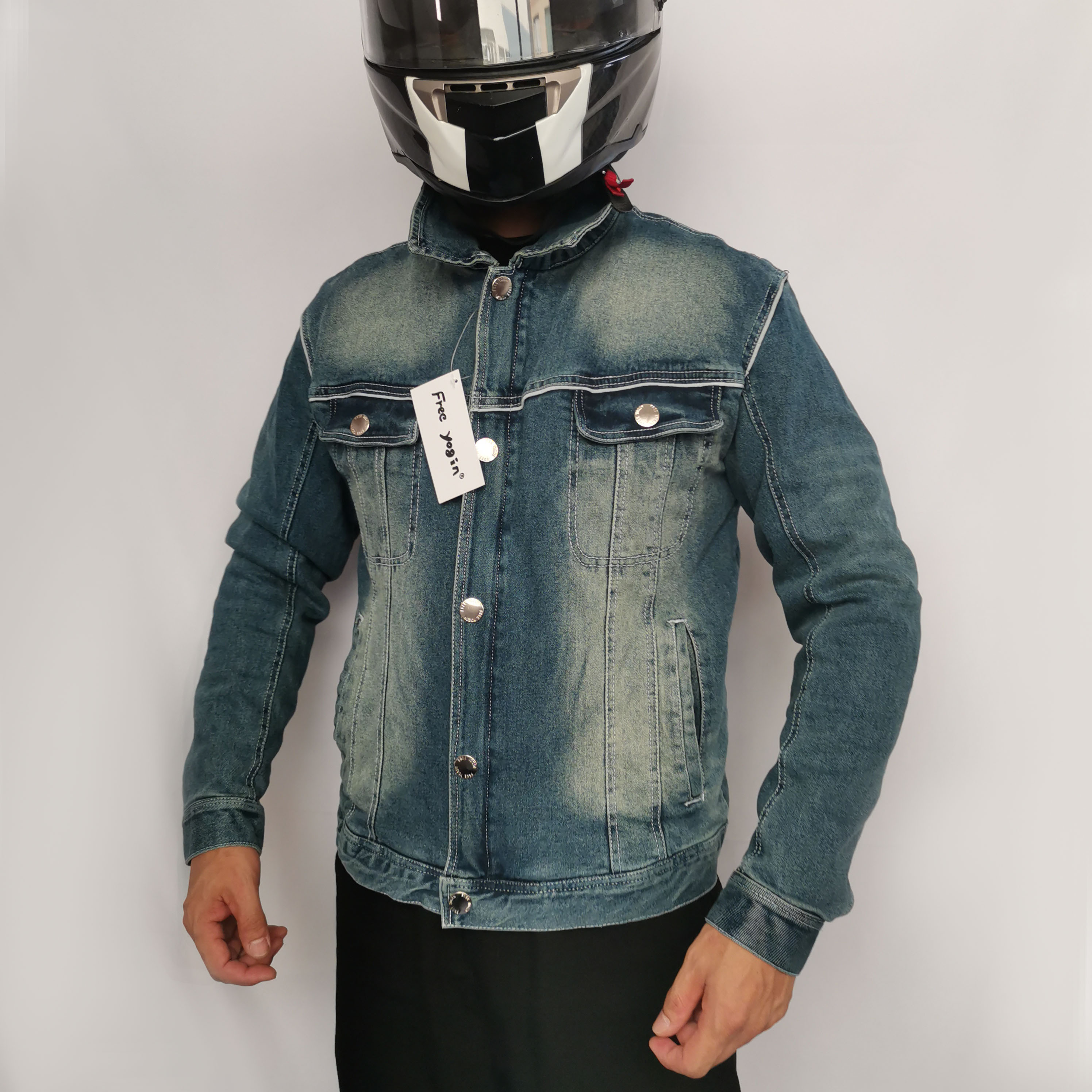 Chaqueta de motociclista para hombre, ropa de – Grandado