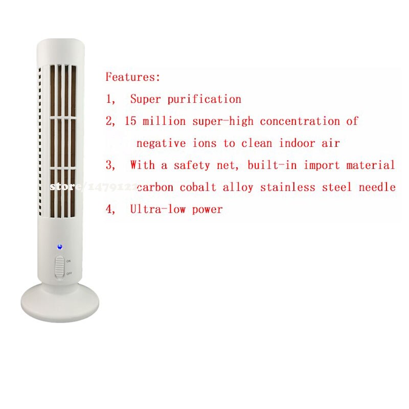 Negative Ion Air Purifier Air Cleaner Ionizer For Home Ionizator Ionizer Oxygen Bar Removed Formaldehyde Smoke Dust Pm2.5