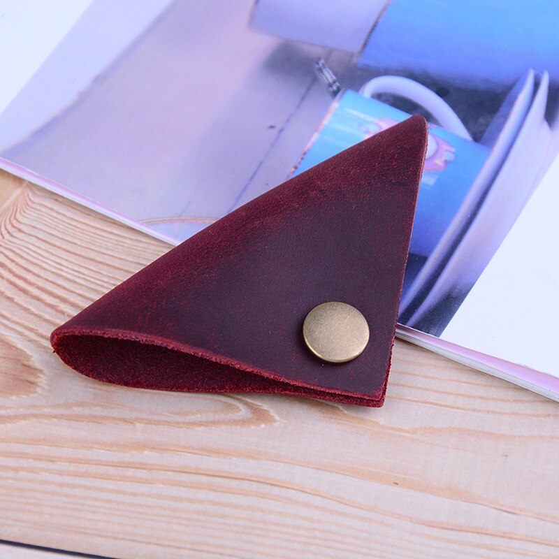 Kawaii Leather Earphone Cable Cable Holder Clips Korean Stationary Cord Winder Organizer Desk Accessory Desk Office Set