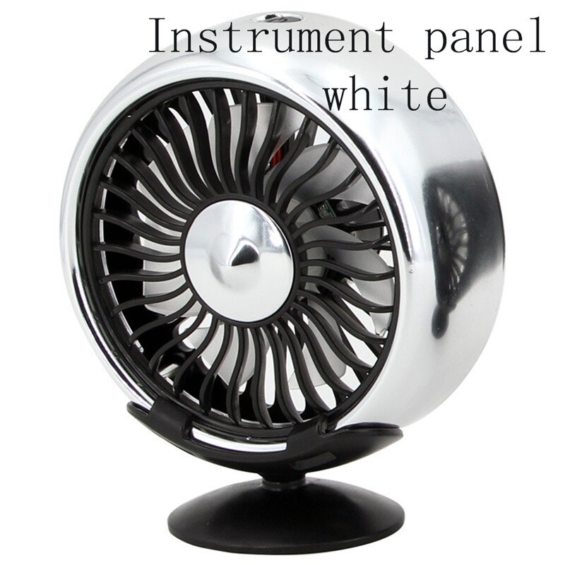 12V Elektrische Auto Ventilator 360 Graden Draaibaar 2 Speed Dual Hoofd Auto Auto Koeling Air Circulatiepomp Fan Voor Van suv Rv Boot Auto: Rood