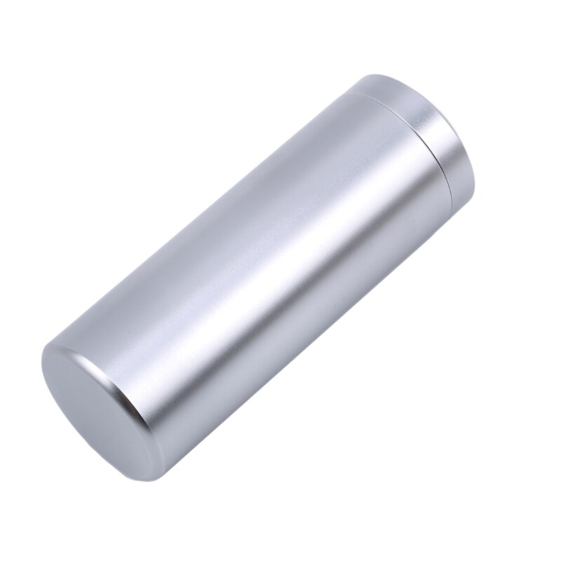 Recipiente hermético a prueba de olor, caja de aluminio Para hierbas, lata sellada jarras de té: silver