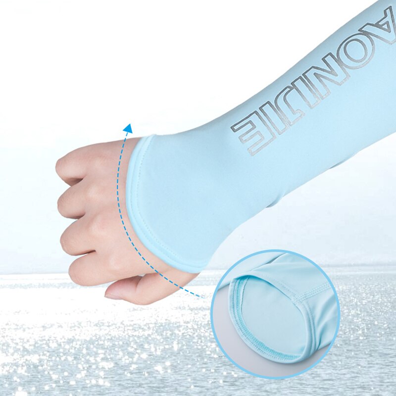 AONIJIE E4117 One Pair UV Sun Protection Cooling Arm Sleeve Cover Arm Cooler Warmer Trail Marathon Running Golf Cycling Driving