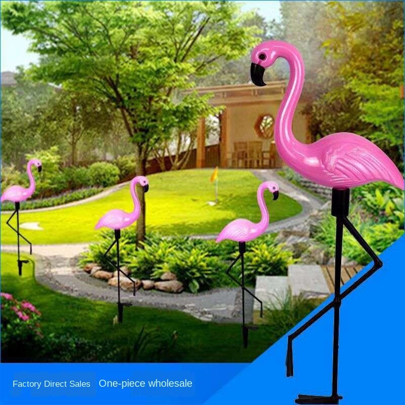 Flamingo Gazon Solar Lamp, Solartuinlamp Solar Yard Verlichting Waterdichte Led Licht Outdoor Solar Licht Voor Tuin Decoratieve