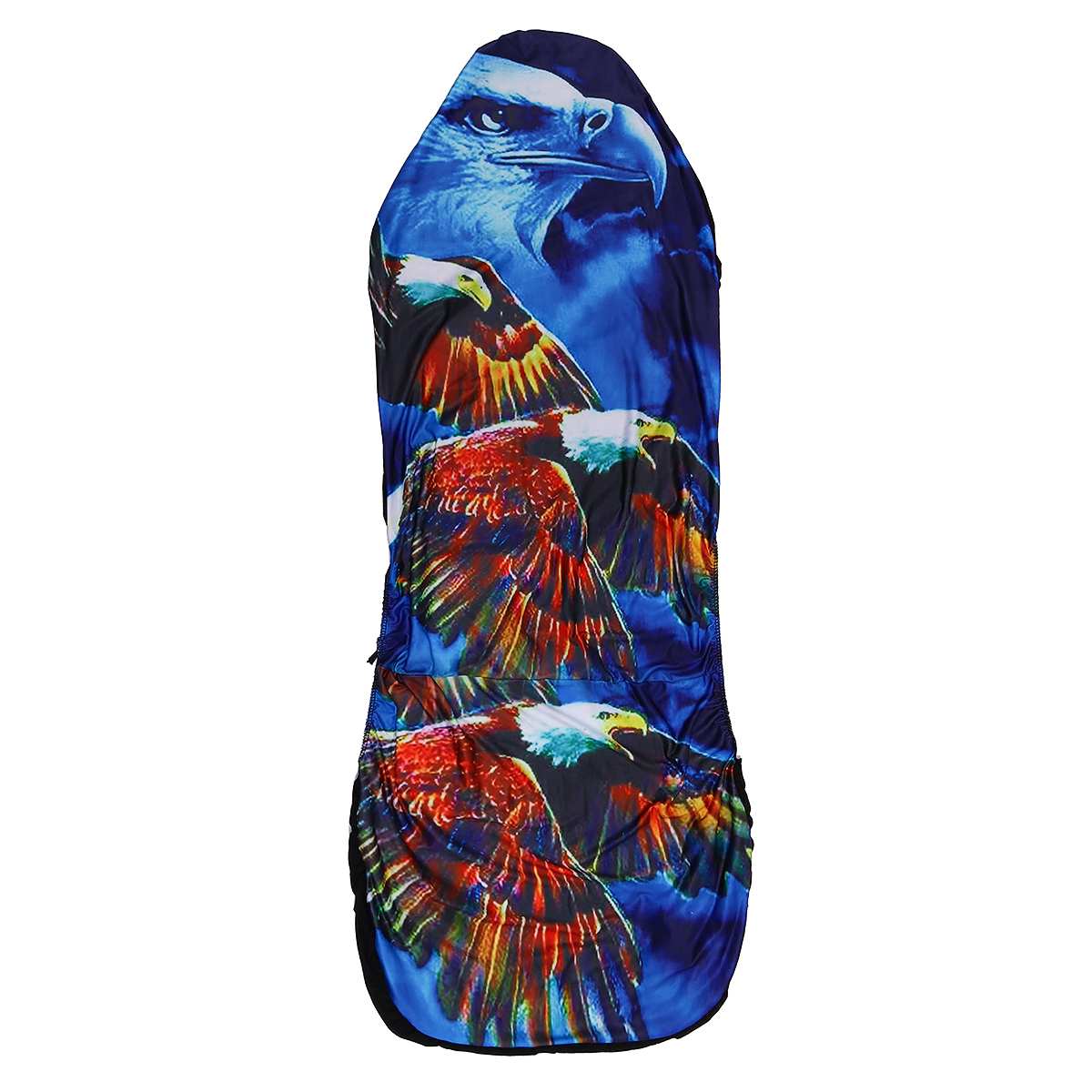 3D Adler Druck Universal- Auto Sitzbezüge Auto Styling Auto Sitz Abdeckung Auto Voller Sitz Abdeckung Schutz Innen Acces 1/2Stck: 1XEagle A