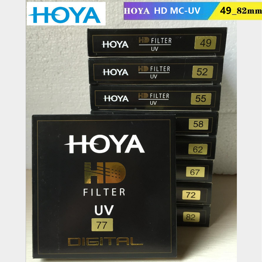 HOYA HD UV 49-82mm filtro Ultra digitale multistrato temprato per Nikon Canon Sony obiettivo fotocamera nd filtro benro telecamere a pellicola