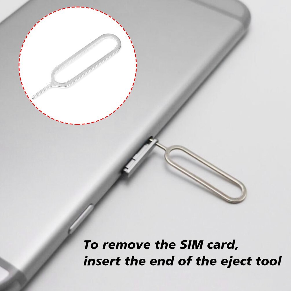 10Stck Sim Karte Nadel Universal- Sim Karte Tablett Stift Auswerfen Entfernung Werkzeug Smartphone Karte Cutter Nehmer Nadel Öffner Auswerfer