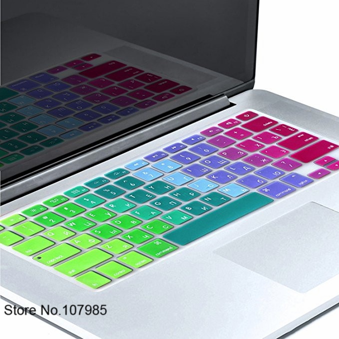 Russische Buchstaben Tastatur protector Film Für Macbook Air Pro Retina 13 &quot;15&quot; 17 &quot;Laptop Haut Abdeckungen für mac buch 13 15 UNS Version