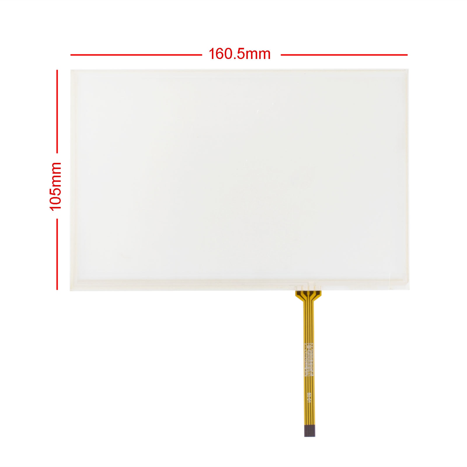 Digitizer 160.5*105mm Die linie ist unten rechts Für 7,1 zoll Handschrift Digitizer Resistive Touch Screen Panel Widerstand sensor