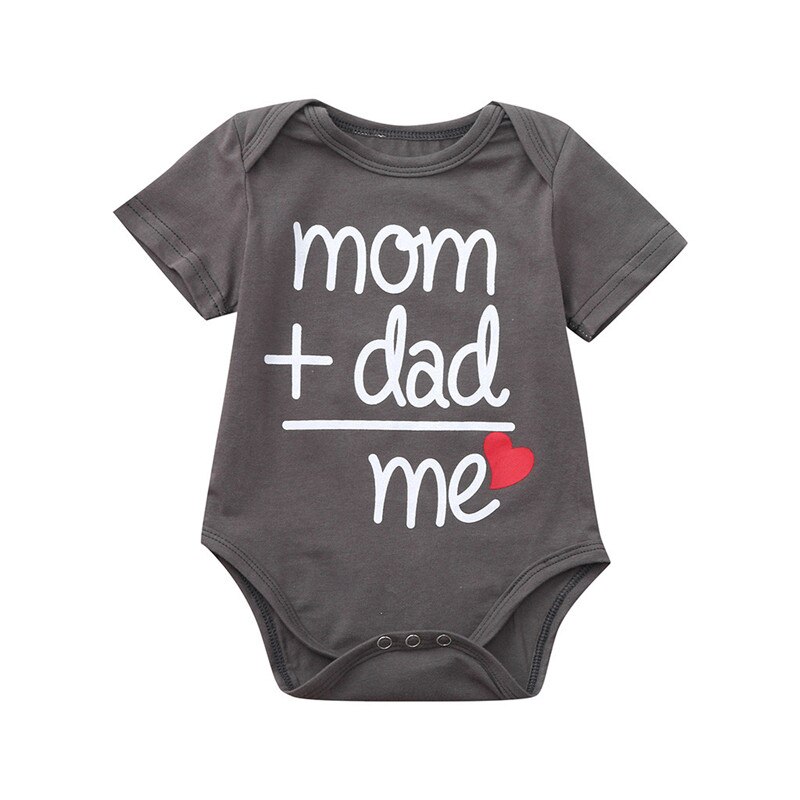 Baby shoes Toddler Newborn Baby Girls Boys Letter Printed Tops Romper Clothes 3M-24M baby A20: 6M