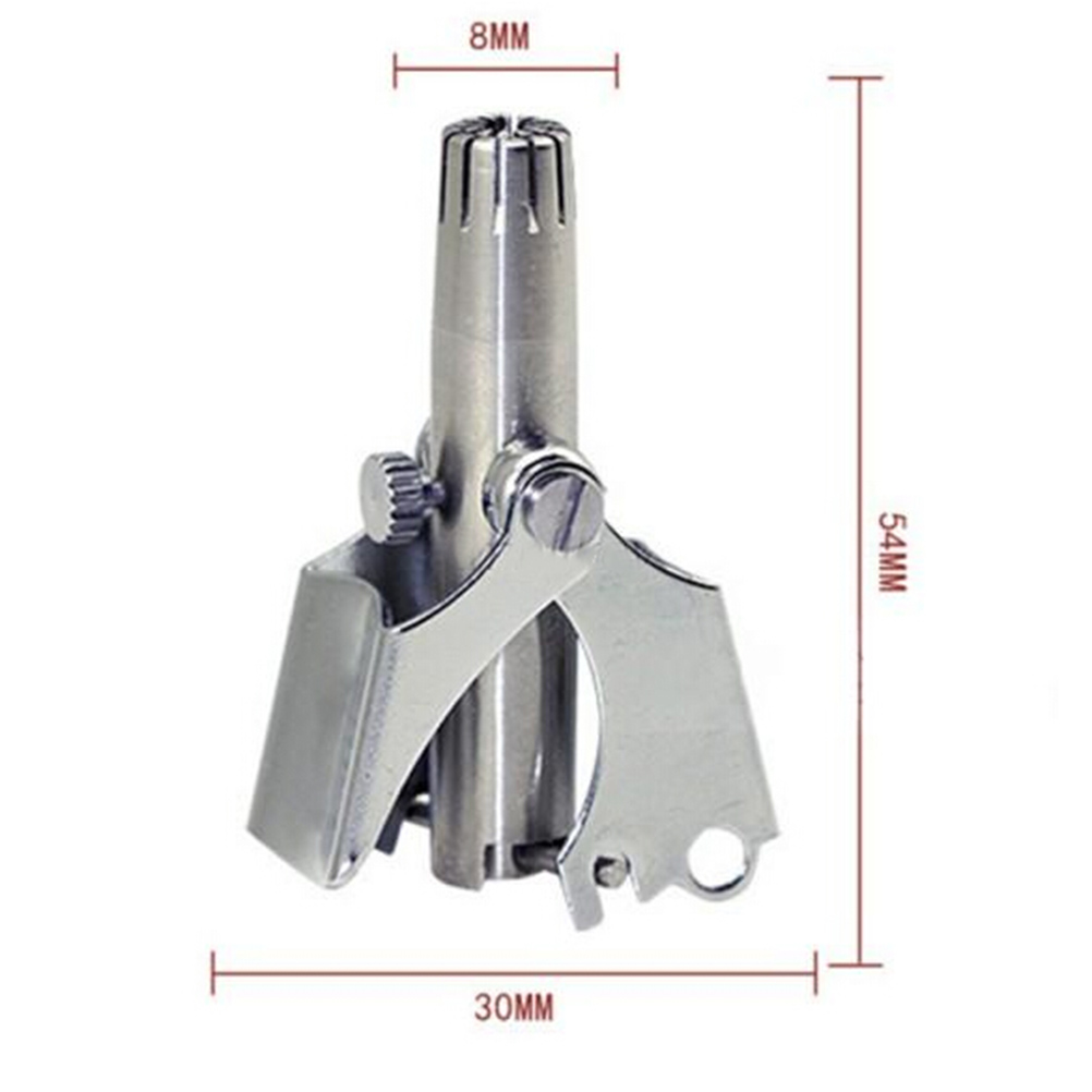 Tondeuse manuelle en acier inoxydable pour hommes, rasoir portable lavable, tondeuse à cheveux antarctique vibradalrazor