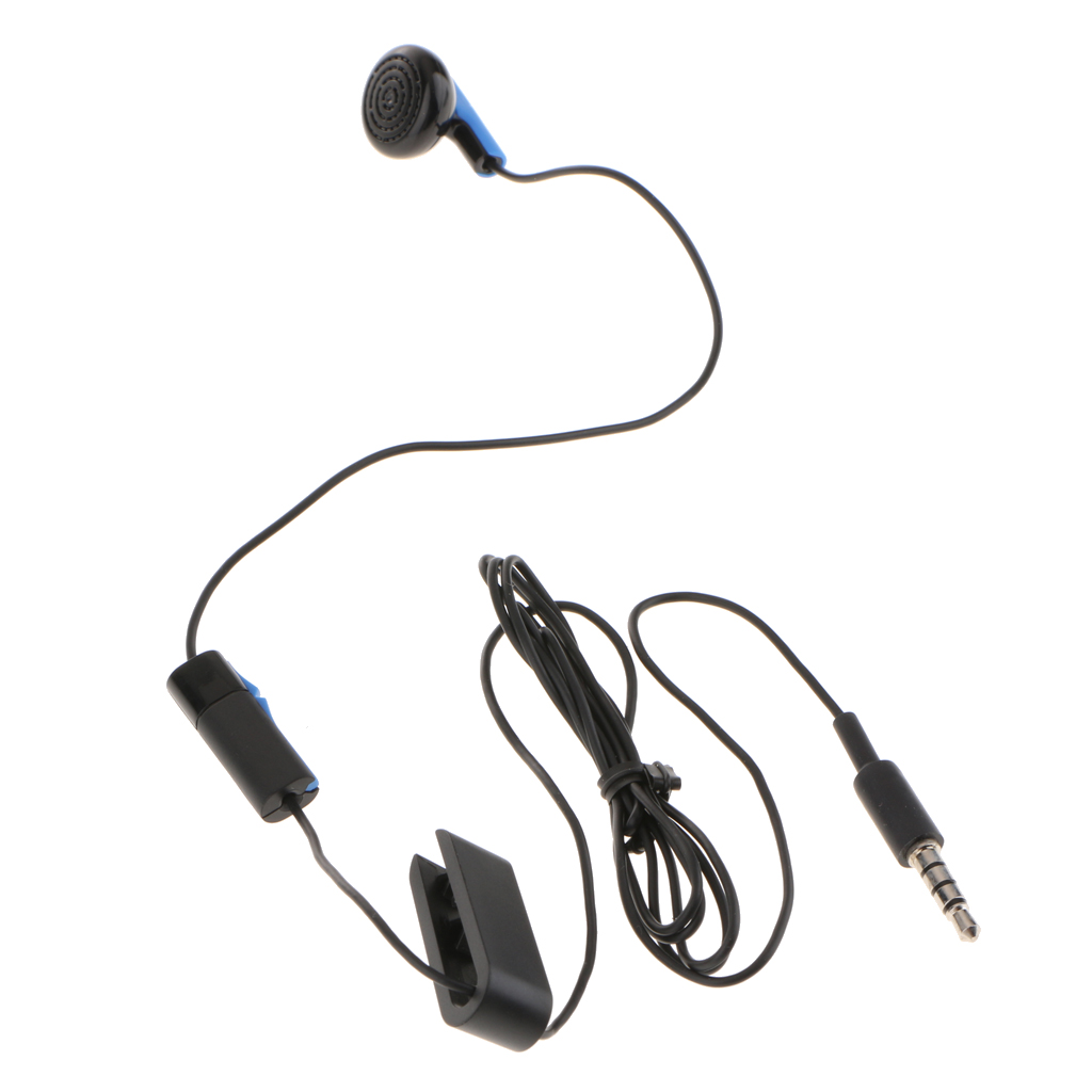 Kopfhörer für Sony PS4 Headset Chat Einzel Kopfhörer Spiel Hörer Ohrhörer in Ohr Mikrofon Control