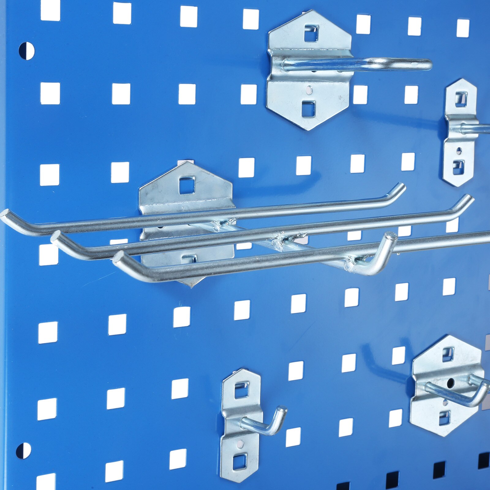 Dreld Muur Gemonteerde Gat Boord Haak Hardware Tool Magazijnstelling Hanger Haak Tuin Badkamer Organizer Haken Keuken Opslag Gereedschap