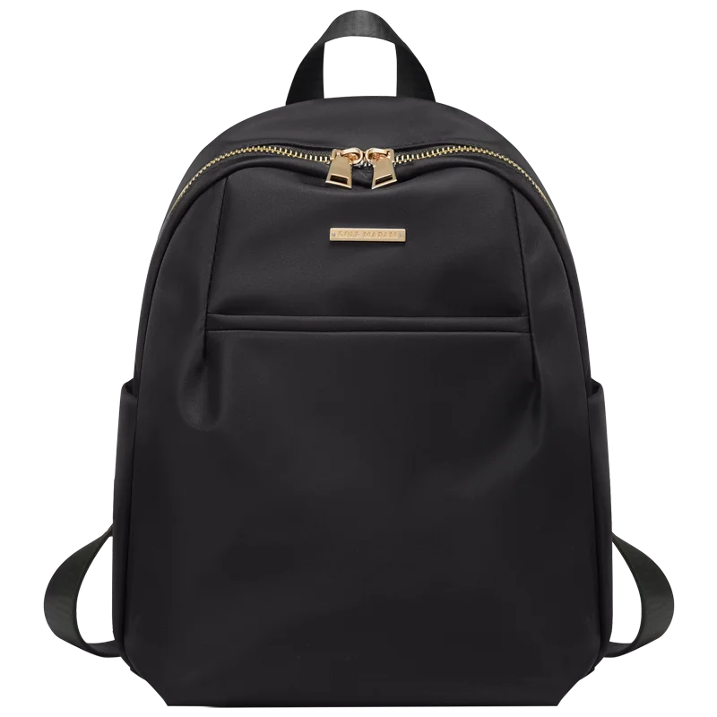 GOLF Zielony Plecak Mały Damski Czarny Plecak Torby Prosty Elegancki Plecak Oxford Modne Torby Na Ramię Tanie Torebki Damskie Oferty: Black