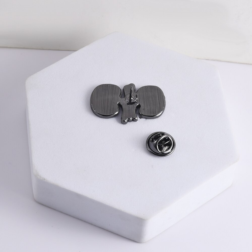 Hanreshe Medische Emaille Lung Nier Broche Pins Bloedvaten Menselijke Organen Anatomie Revers Badge Sieraden Voor Artsen Verpleegkundigen