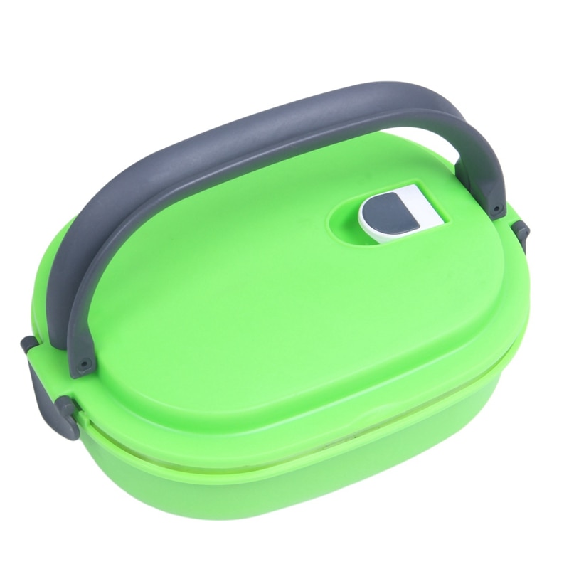 Insulated Lunch Box Food Storage Container Thermo Thermal Green