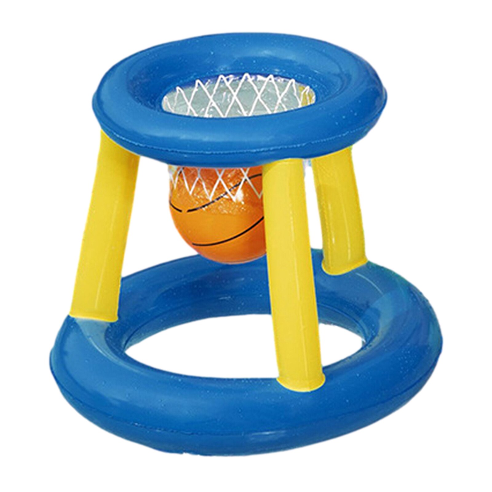 Neue Wasser Basketball Kinder Aufblasbare Schwimm BasketBall Hoop Ring Werfen Spiel Schwimmen Pool Spielzeug Kinder Wasser Sport