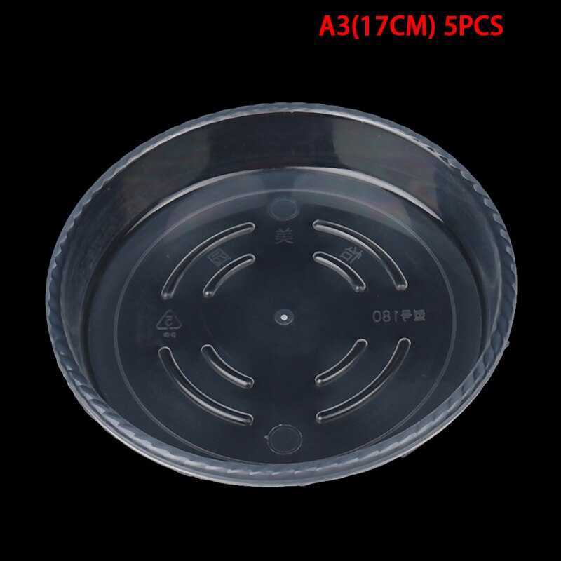 Plastique épaissir rond plante Pot socle soucoupe Pot de fleurs plateau pour jardin cuisine balcon: A3