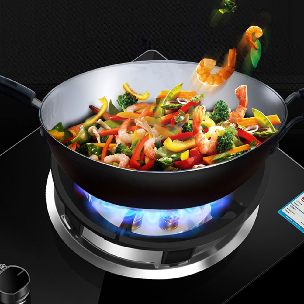 Built in Gas Stove Estufa de gas Desktop Single Stove Liquefied Gas Hob Household Windproof Gas Stove Fierce Fire