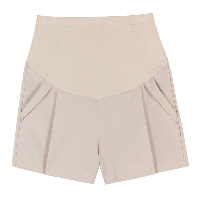 Heißer Mutterschaft kurze Hose Leinen Atmungsaktive Sanft Schwangere Kleidung Für Schwangere Frauen Bauch Magen lässig verlieren Mutterschaft kurze Hose Hosen