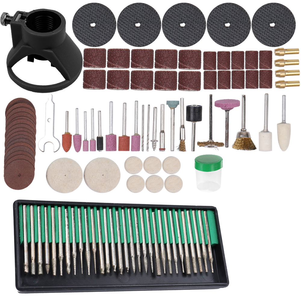 Handheld Electric Grinding Tool Set Mini Rotary Drill Grinder Versatile Cutting Polishing Sanding Machine Bits Engrave Tools Kit